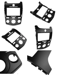 Car Frame Fascia Adapter Android Android Radio Dash Fitting Panel Kit For KIA Cerato Forte 2009-2017