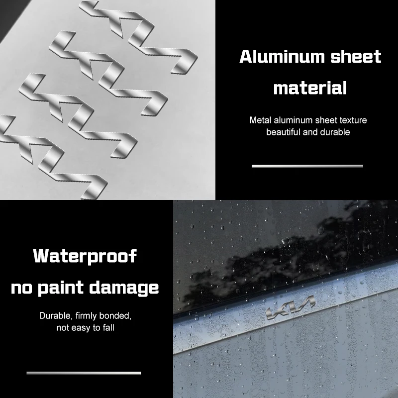 لكيا ريو K5 K2 K3 سبورتاج Ceed سورينتو بيكانتو ستينغر 2/5/10 قطعة سيارة الداخلية الشارات سيارة ثلاثية الأبعاد شعار معدني ملصق اكسسوارات