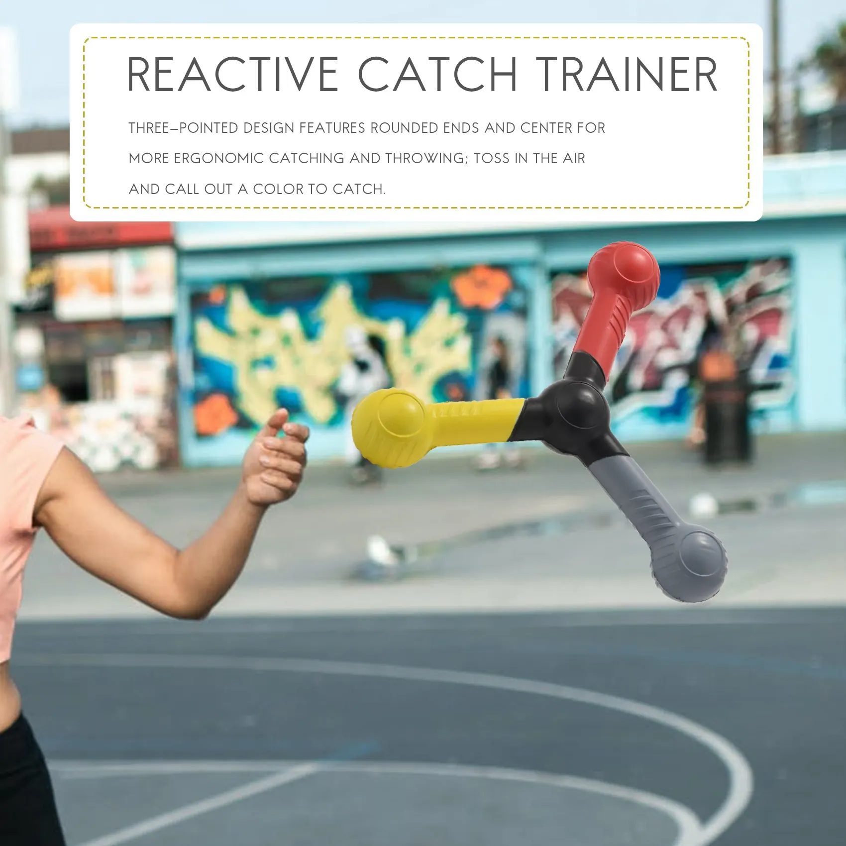 

AZ-Hand Eye Coordination & Reaction Speed Training Tool Trainer For Sports, Exercise, And Fun For All Ages