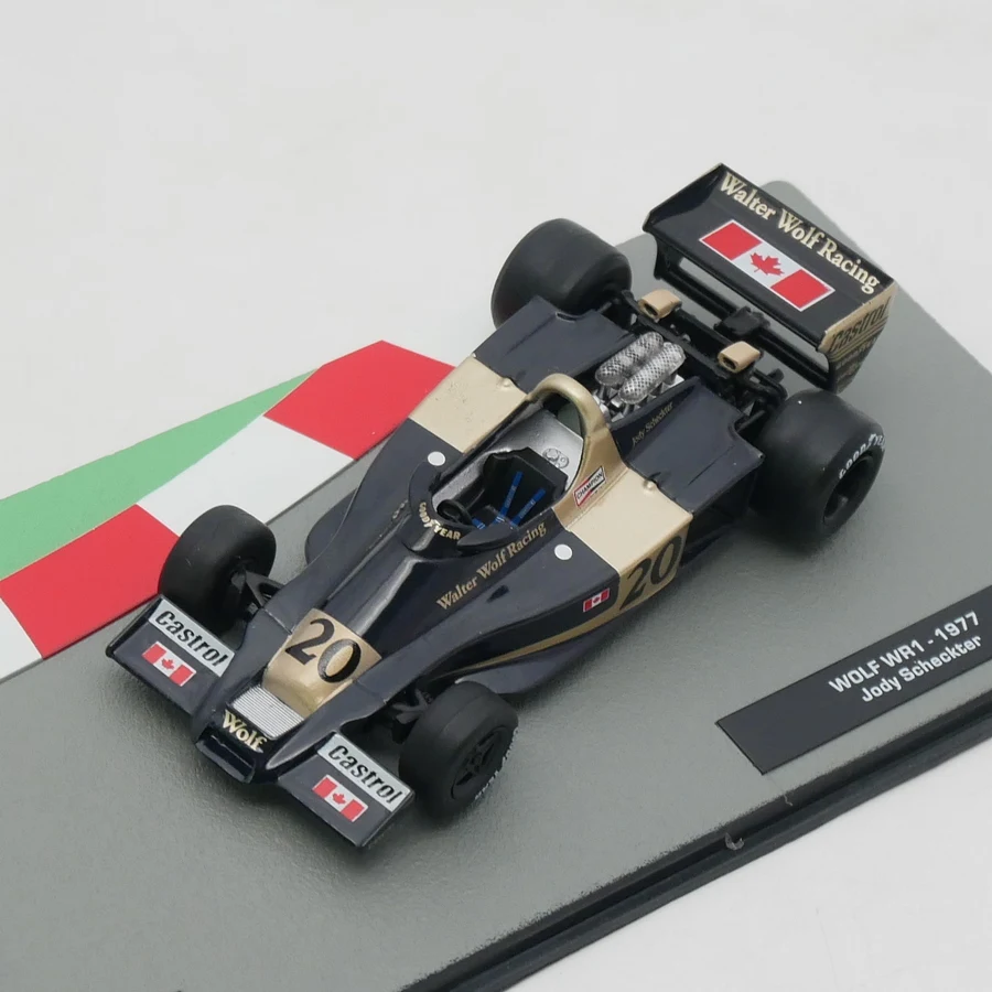 Ixo 1:43 Wolf WR1 Jody Scheckter 1977 Diecast Car Model Metal Toy