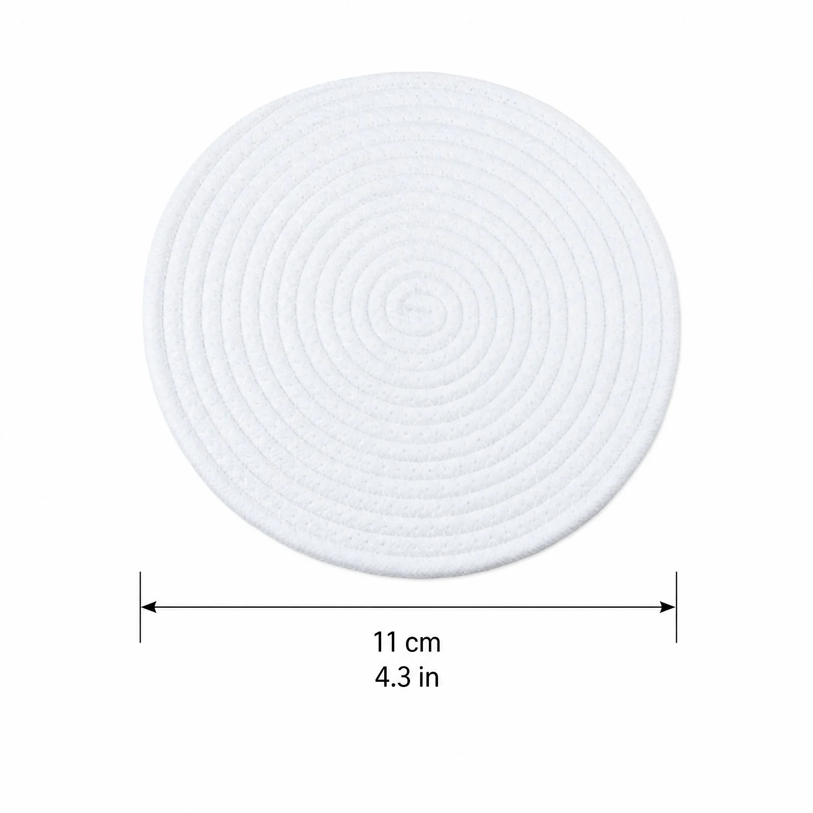 Woven Cotton Rope Table Mat Heat Resistant Placemat Anti-scald Pot Pad Cup Pads for Dining Table Kitchen Home Decor