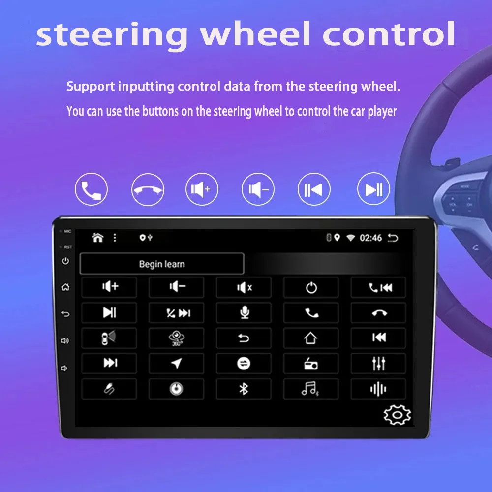 Dvd de coche Android de 9 "4 + 64GB para Honda Fit Jazz 2002-2008 Radio automática reproductor Multimedia estéreo navegación GPS 2din