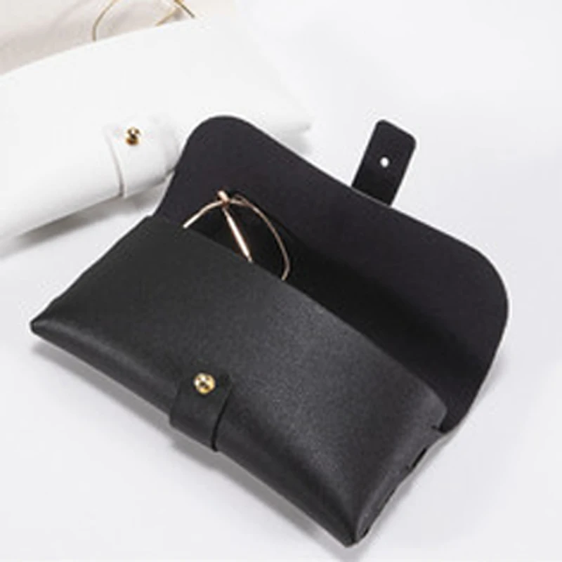 Sunglasses Soft Case PU Leather Glasses Jewelry Pouch Fashion Men and Women Sun Glasses Box Soft Gift Bag Large Size