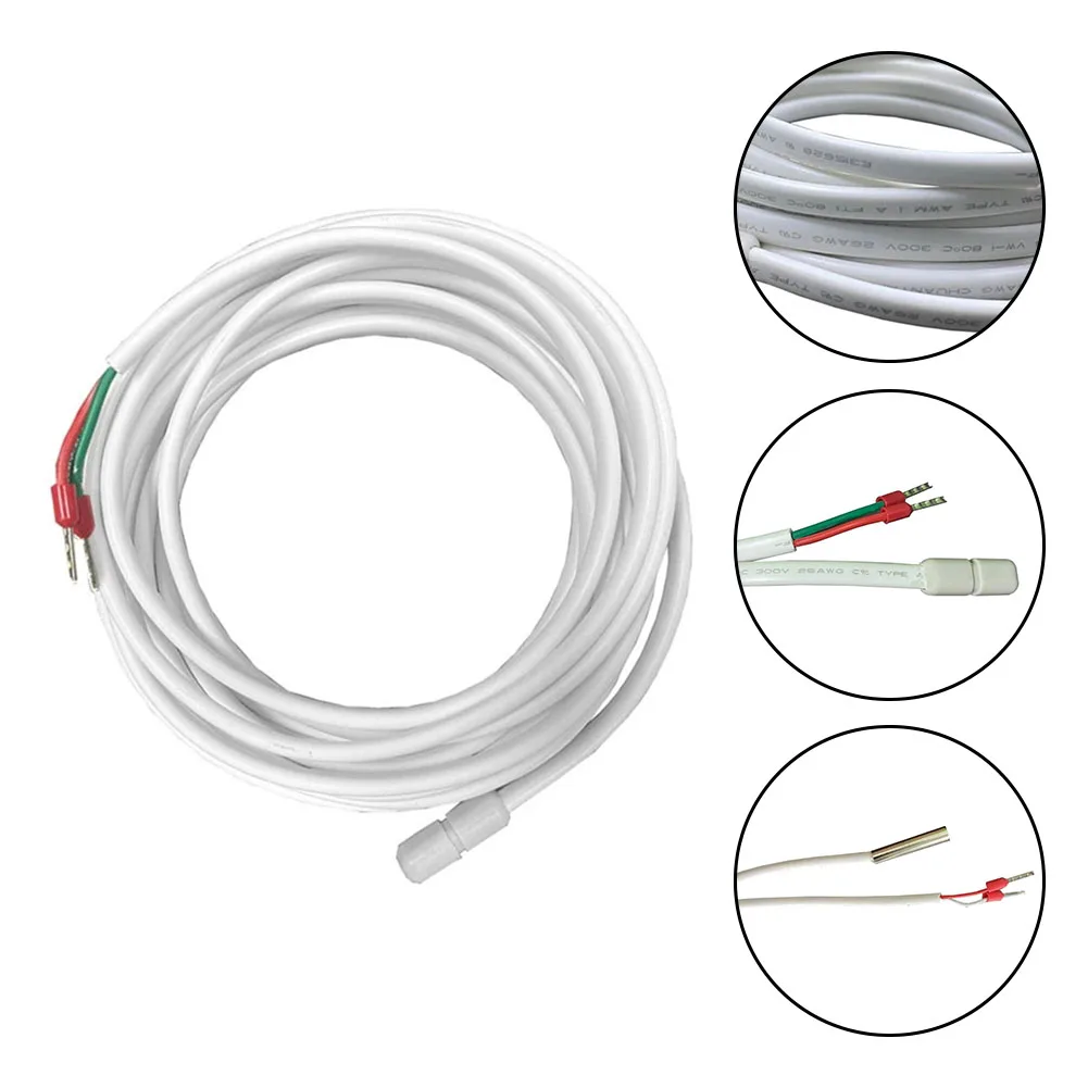 5m Electric Thermostat Probe Dedicated 10K3950 Temperature Probe Cable Waterproof For Floor Heating Systems