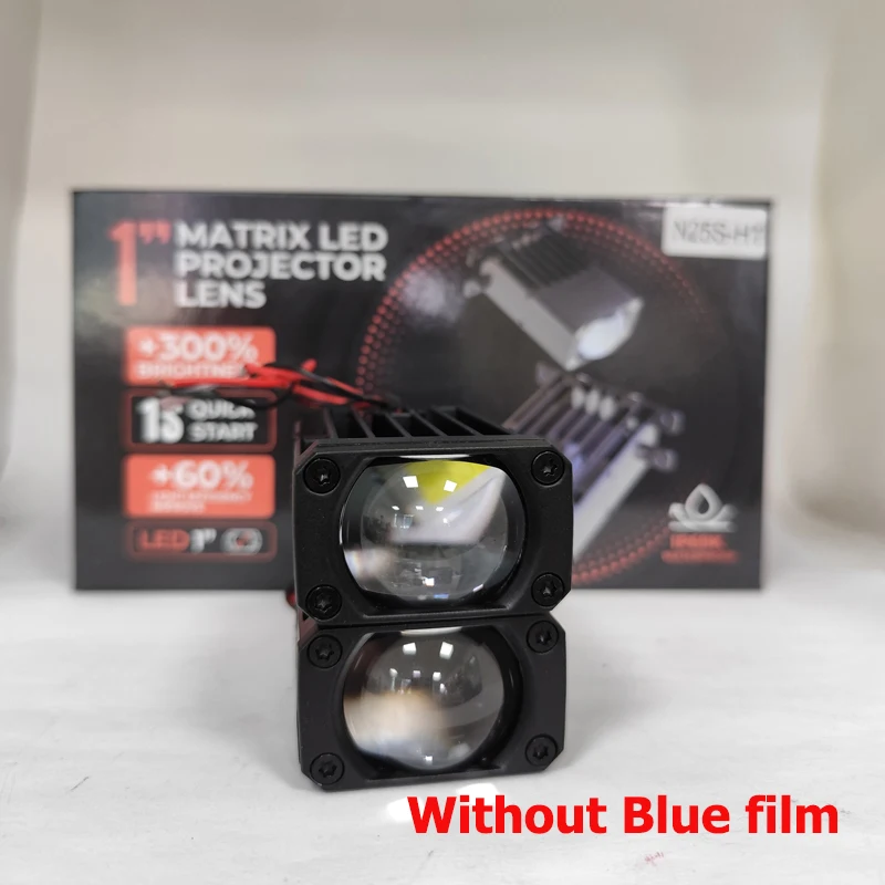 1 بوصة مصفوفة جهاز عرض ليد عدسة 20 واط سيارة صغيرة Led القيادة كشاف ضوئي عدسة المصباح الضباب الخفيف عالية منخفضة شعاع 3 اللون الأبيض #2