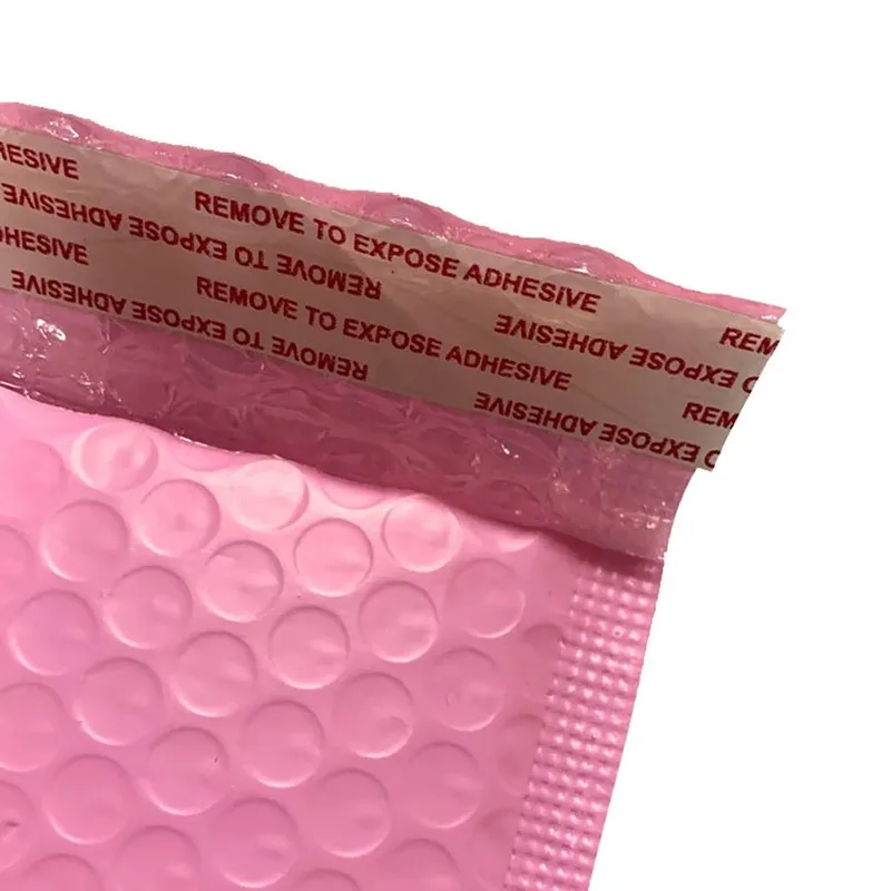 50/25 stücke Bubble Mailer rosa Poly Bubble Mailer selbst versiegeln gepolsterte Umschläge Geschenkt üten schwarz/blau Verpackung für kleine