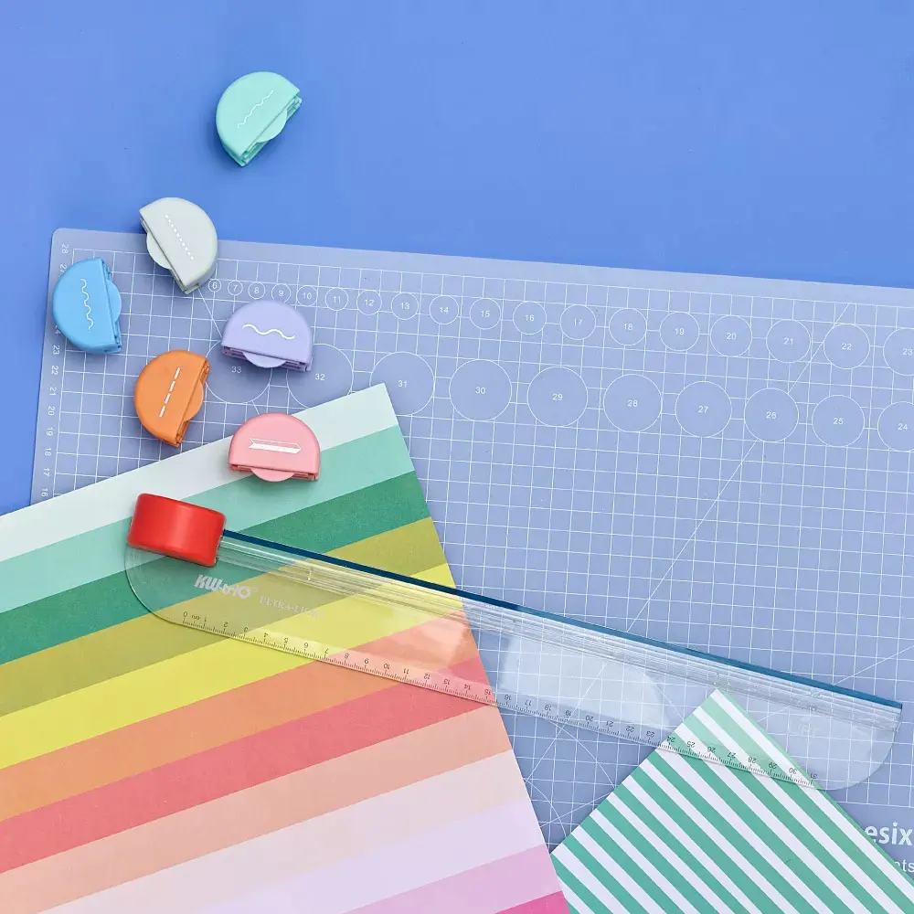 DIY hand tools, cutting heads, decorative paper trimmers, circular cutting heads, multi-function multi-shape paper cutting tools