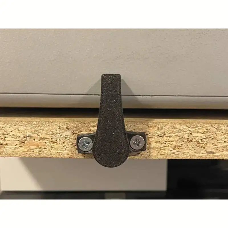 

Вращающиеся зажимы с замком для караванов, используемые для надежных коробок или других предметов, хранилище на полках Вращающийся зажим с замком, оснащенный 3 винтами