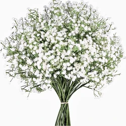 63cmArtificial Flowers Bouquets 108Heads Babies Breath Fake Flower Gypsophila DIY Floral for Home Decor Wedding Party Decoration
