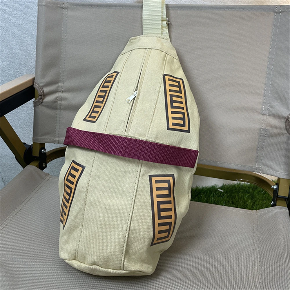 Anime NARUTO Kazekage Sabaku no Gaara Gourd Cosplay COSTUME Adult Kids Unisex Canvas Messenger Bags Casual Bag Prop