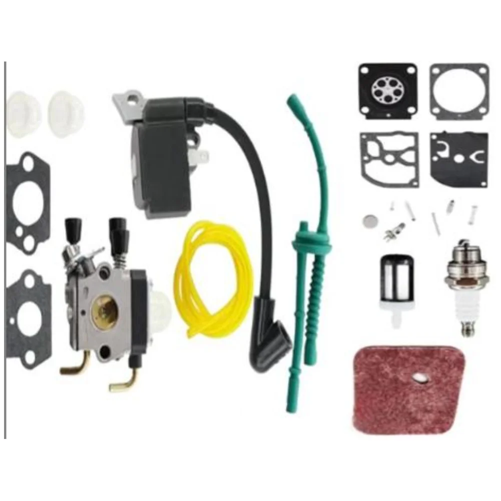 Ignition Coil Carburetor Air Filter Set For FS55 FS38 FS55R KM55 FS45 FS46 Brush Cutter Lawn Mower Engine Repair Tools Kit