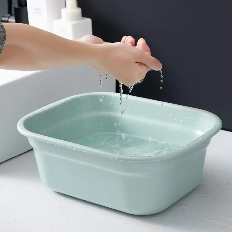 thickened-plastic-face-basin-tea-flower-pattern-kitchen-sink-vegetable-washing-drain-basin-rectangular-large-laundry-basin