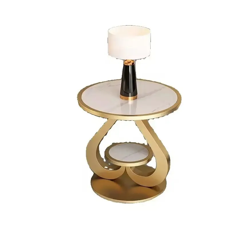 *Modern Luxury Rock Slab Coffee Cabinet, Simple Side Storage, Advanced Creative Design for Living Room or Balcony.