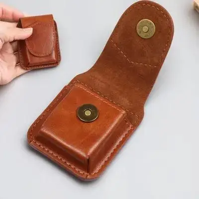 

Защитный чехол для зажигалки, портативный, из натуральных материалов, для сигарет, от пыли