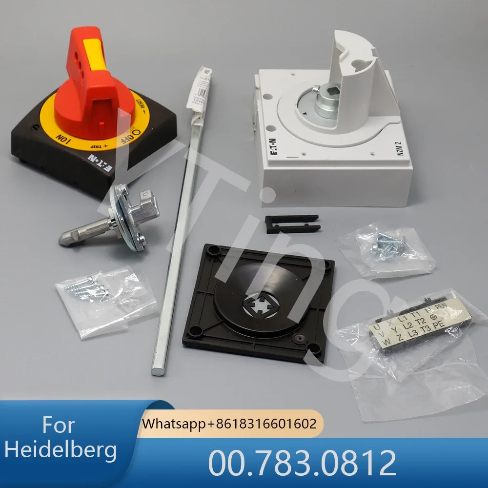 Door Knob with Extension Shaft 00.783.0812 NZM2-XTVDVR MSAA261232 for Heidelberg SM74 PM74 CD102 Control Box Parts