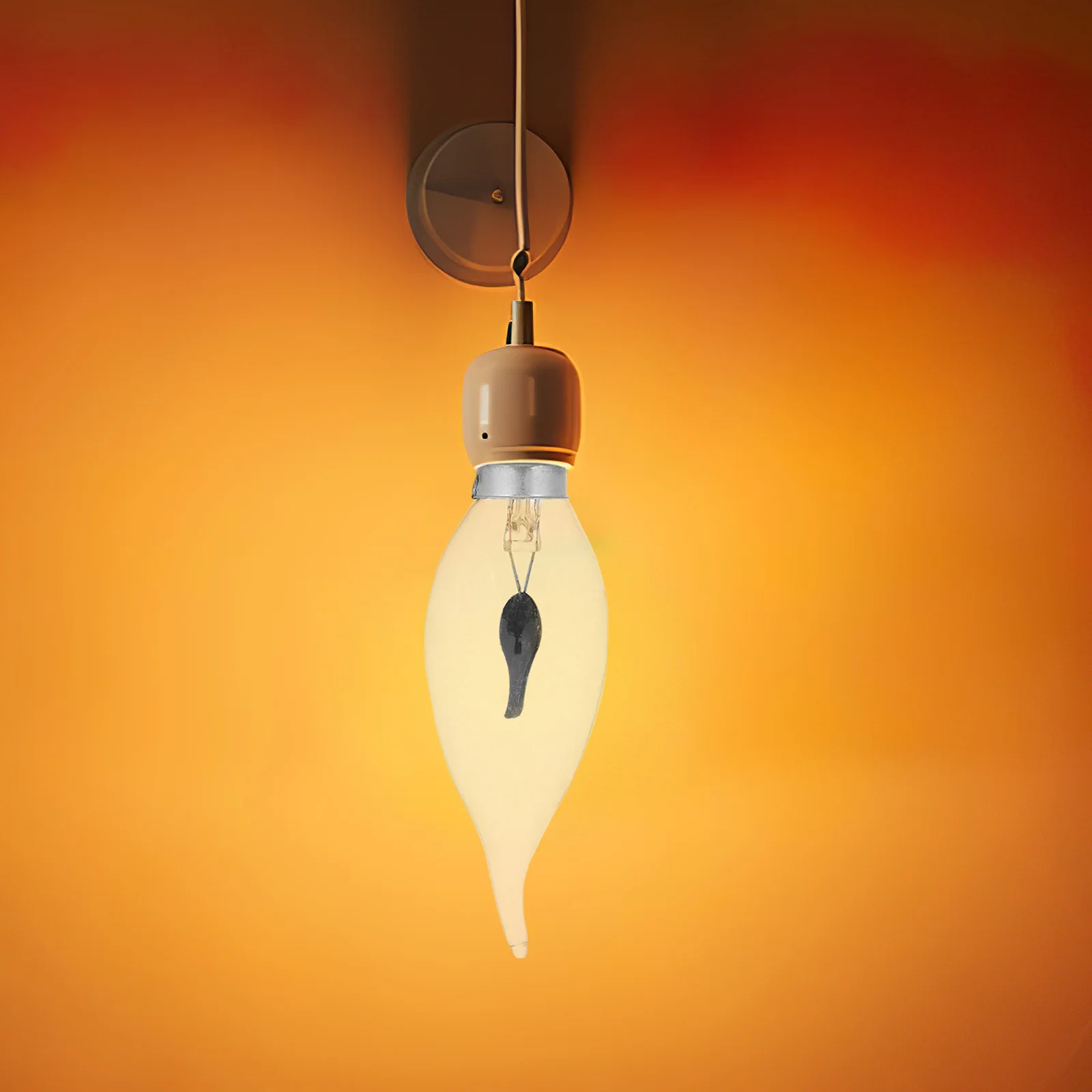 12 قطعة لهب الخفقان تلميح مصابيح كهربائية خمر E14 قاعدة مصباح للزينة فريد تأثير الليل لمبات الضوء