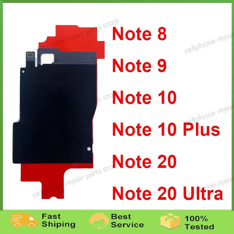 Wireless Charger Panel Coil Chip NFC Flex Cable For Samsung Note 8 9 10 Plus 20 Ultra 4G 5G Antenna Sticker Charging Board Parts