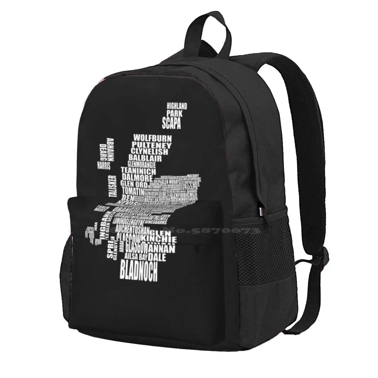 

Distillery Map Of Scotland Hot Sale Schoolbag Backpack Fashion Bags Distillery Map Scotch Whisky Scotland Map Whisky