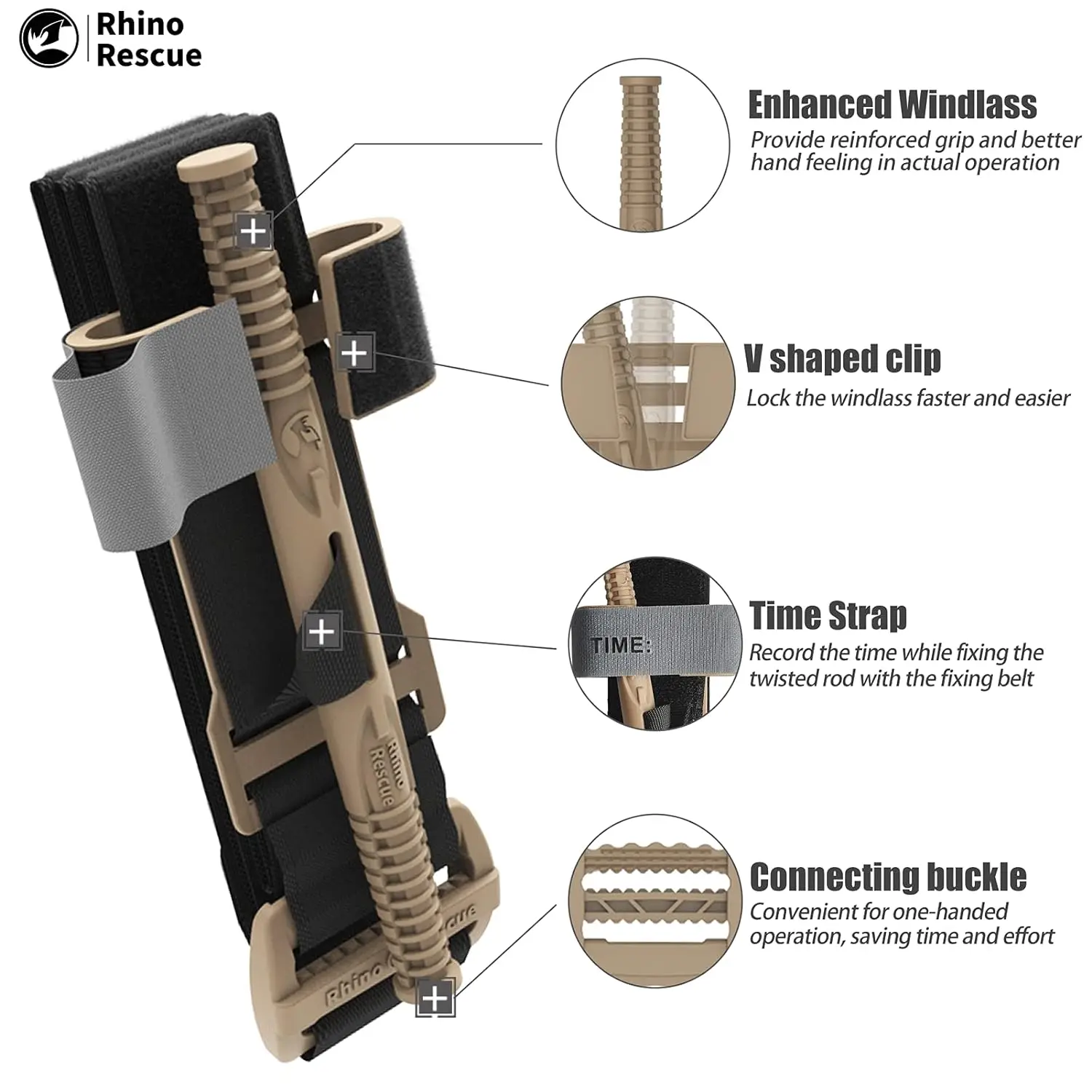 RHINO RESCUE Bolsa MOLLE primeros auxilios tácticos - imagen 4