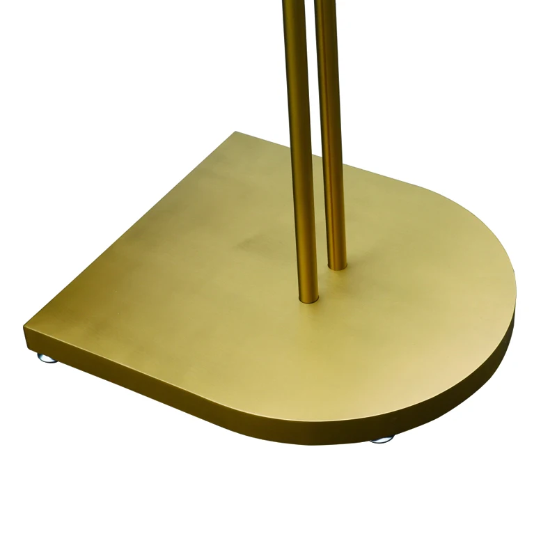 Custom, High-End Custom Kleding Winkel Display Stand Enkele Rij Opknoping Vloer Kleding Display Stand