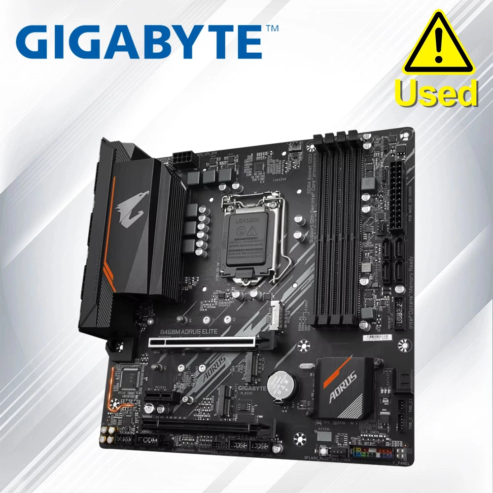 

Gigabyte B460M AORUS ELITE Motherboard B460 LGA 1200 DDR4 Support 10th Gen Core Mainboard