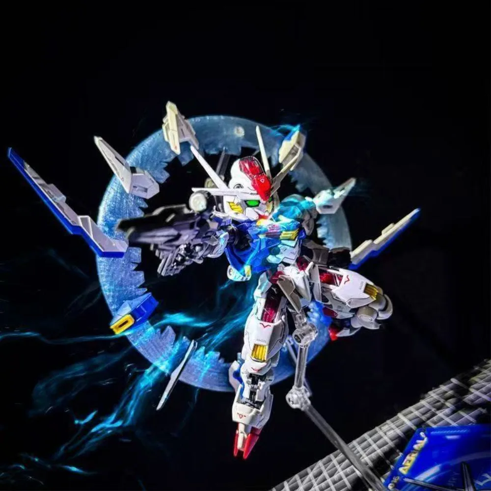 

Коллекционная фигурка MGSD Aerial Q Version: Модель-конструктор с подвижными сменными деталями, подставкой и эффектными элементами — игрушка для мальчиков и фанатов, отличный подарок