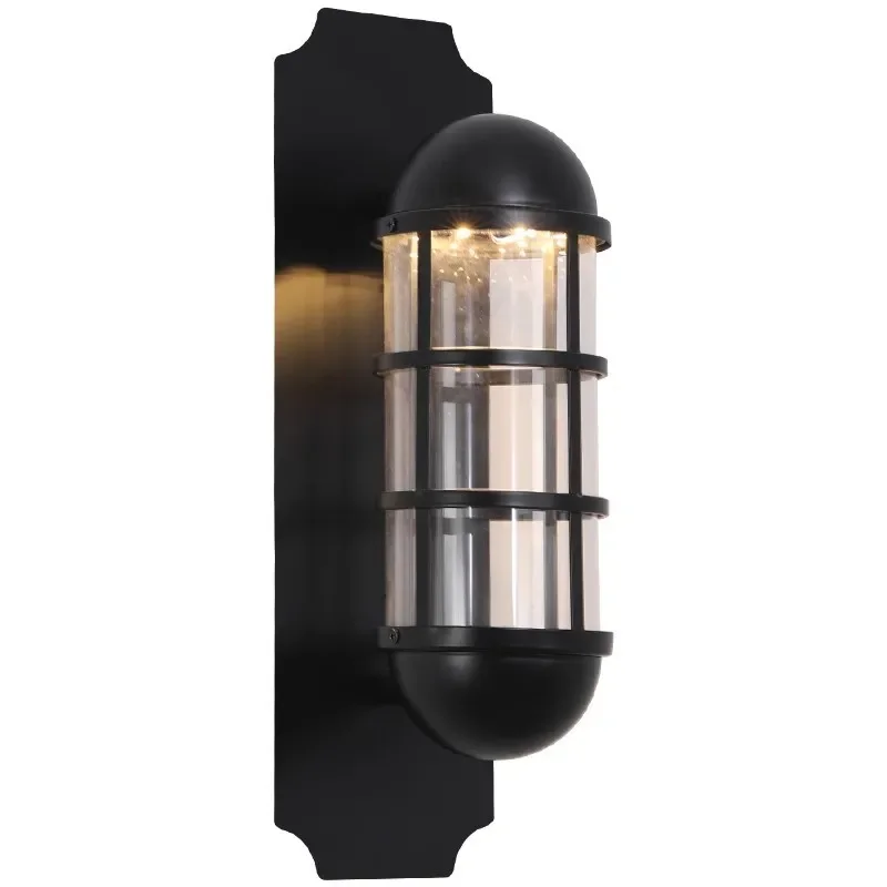 

American high-end living room wall lamp, dining room creative art high-end sense medieval master bedroom, ambient wall lamp