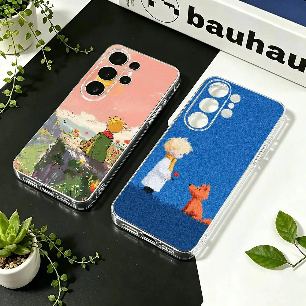 Classic L-Little P-Prince-p  Phone Case For Samsung S21 S20 Ultra Plus FE S10 Transparent Silicone Phone Cover