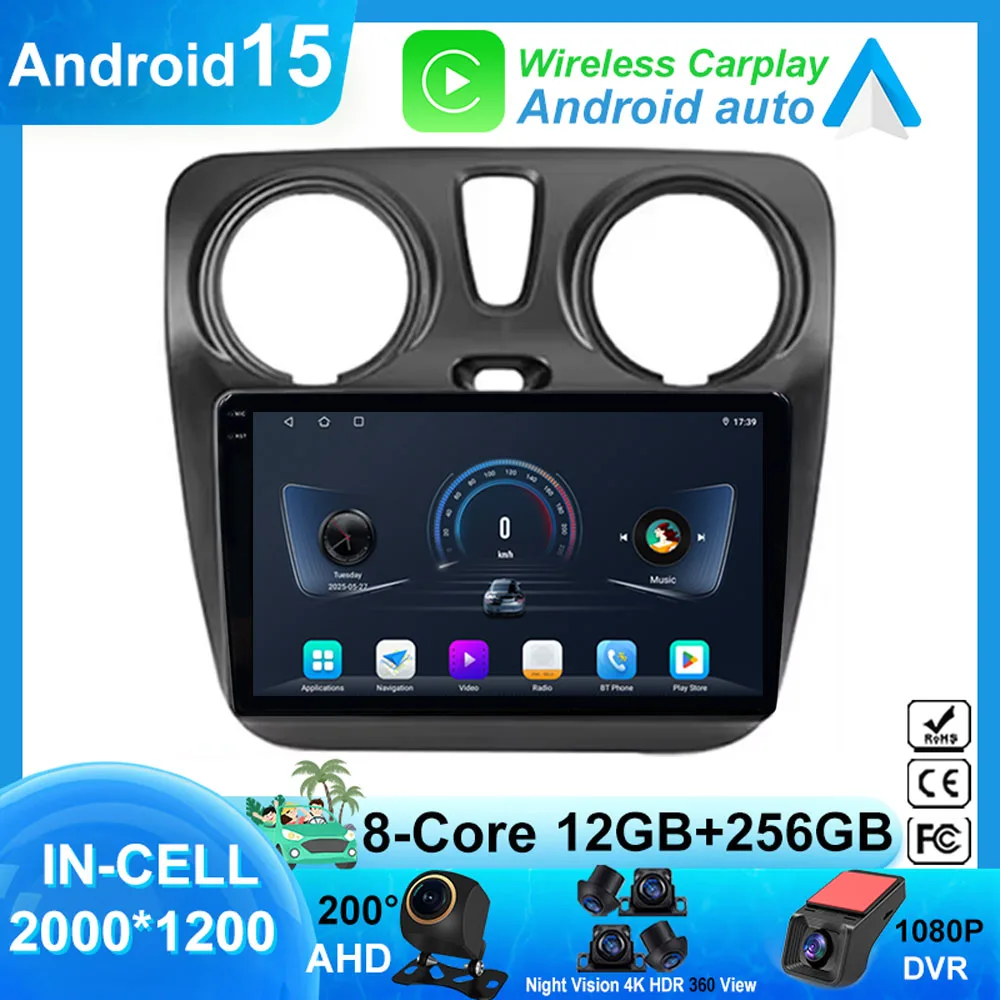 

Автомобильный Android для Mitsubishi Pajero iO 1998-2007 5G WIFI Мультимедийный плеер Высокопроизводительный процессор HDR QLED Экран GPS-навигация