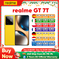 realme GT 7T Smartphone 5G 2025 New MediaTek 8400-MAX 7000mAh Titan Battery 120W Ultra Charge 6.8'' 120Hz Display Global Version