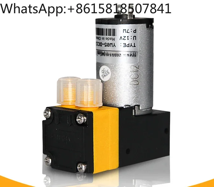 

Air pump diaphragm water 24V small suction negative pressure liquid 12V rubber cover silent YW05 vacuum