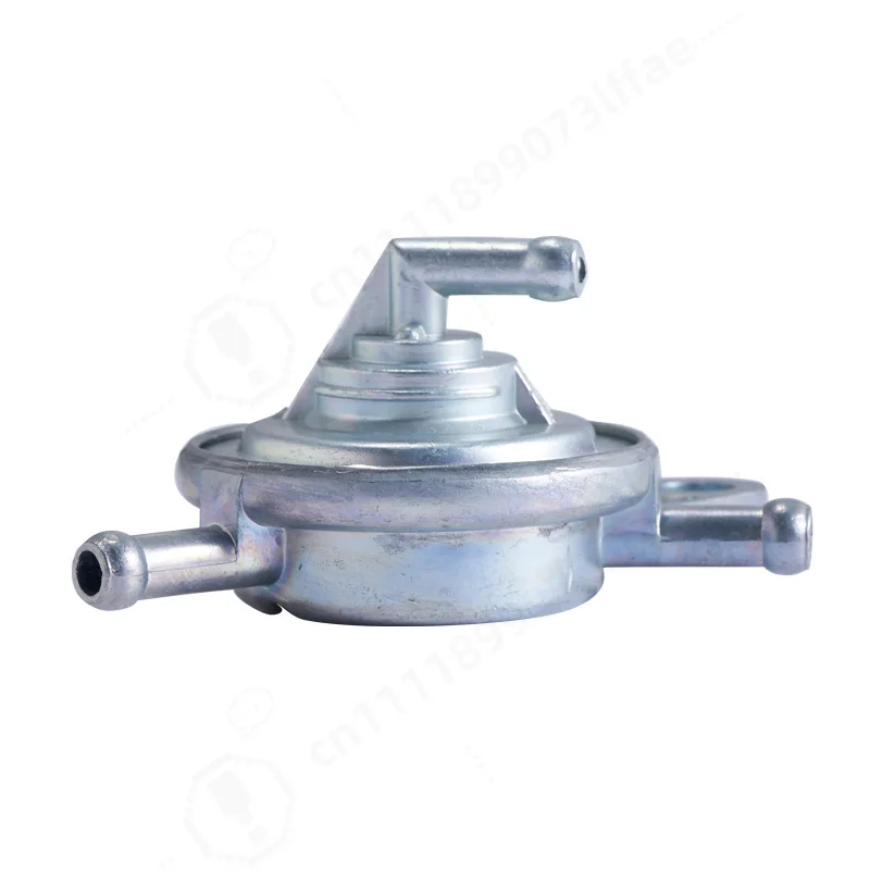 Fuel Switch Three‑Way Valve, Motorcycle Petcock Tap, Replacement Parts for Scooter Moped Fuel System Repair