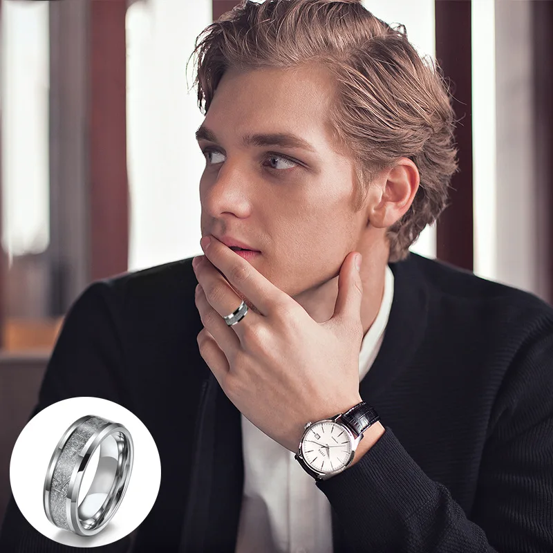 

Оптовый производитель мужских колец из нержавеющей стали с рисунком рома, элегантные модные украшения для рук, 2025 год, готический женский свадебный подарок