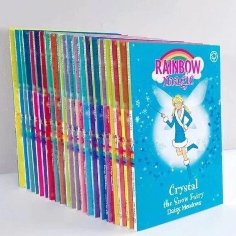 21Pcs/Set Rainbow Magic English Graded Reading Level 1-3 Children Interesting Storybook Girls Picture Book