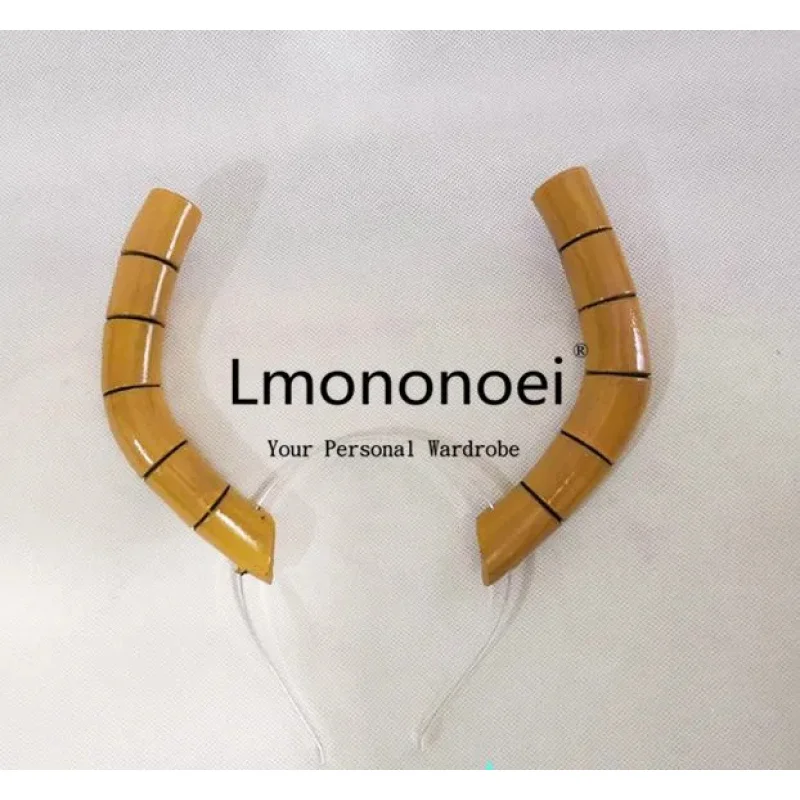 

Lmononoei Miss Kobayashi's Dragon Maid Quetzalcoatl Lucoa Cosplay horns headwear