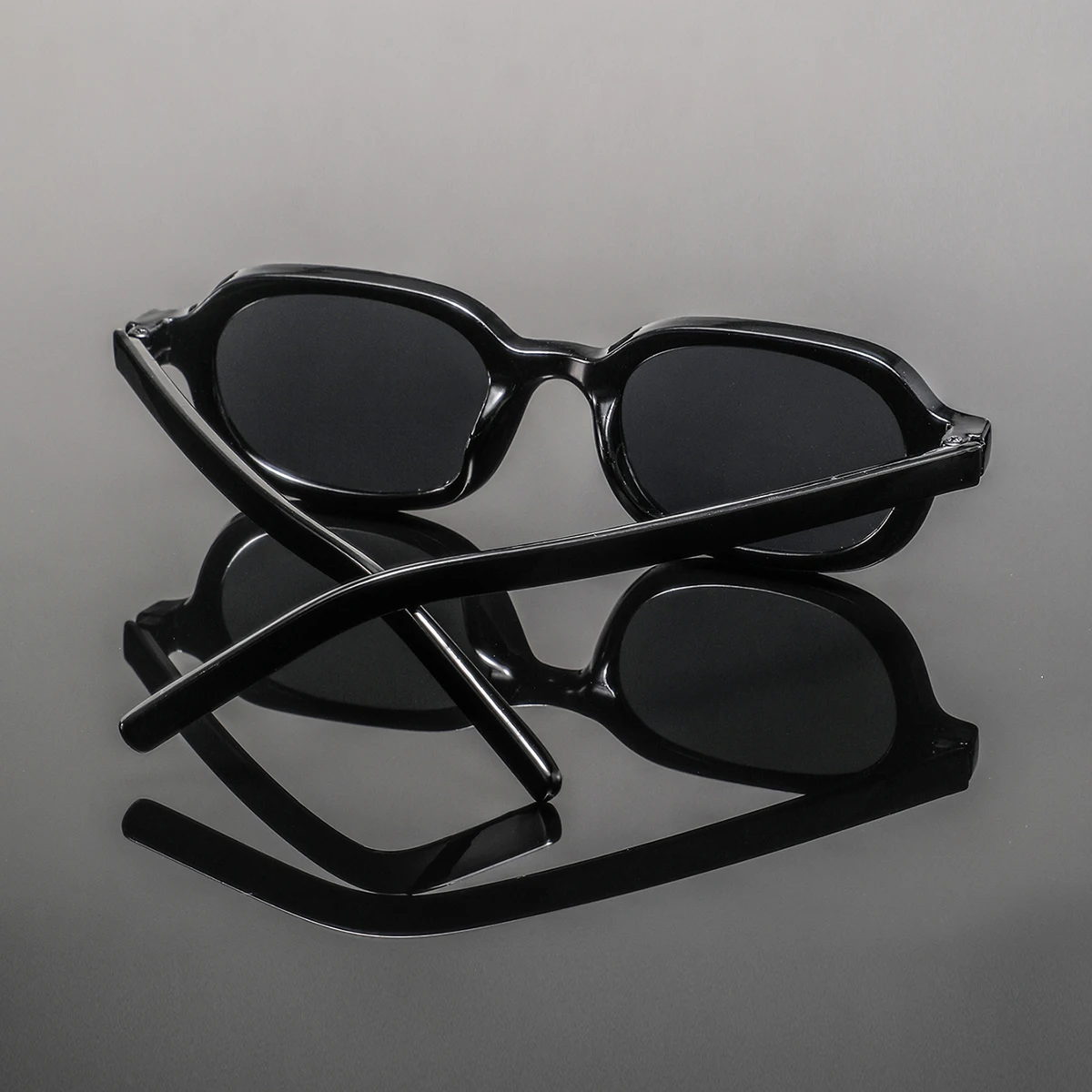 1 par de gafas de sol ovaladas - Men Fashion Photography reseña y precio