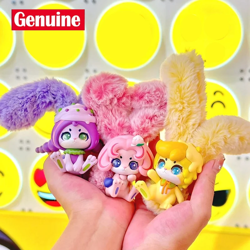 

New Genuine Cabbage Rabbit Blind Box Miracle Fruit Series Surprise Mystery Box Good Birthday Gifts Collectible Toys Xmas Gift