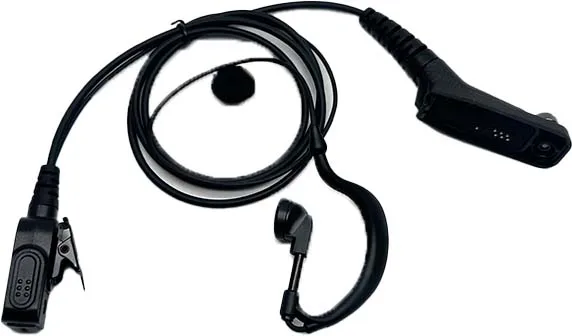 Ph790 Universal Tube Earphone Walkie Talkie  Acoustic Tube Earpiece Headset Mic for Moto-rola Two Way Radios