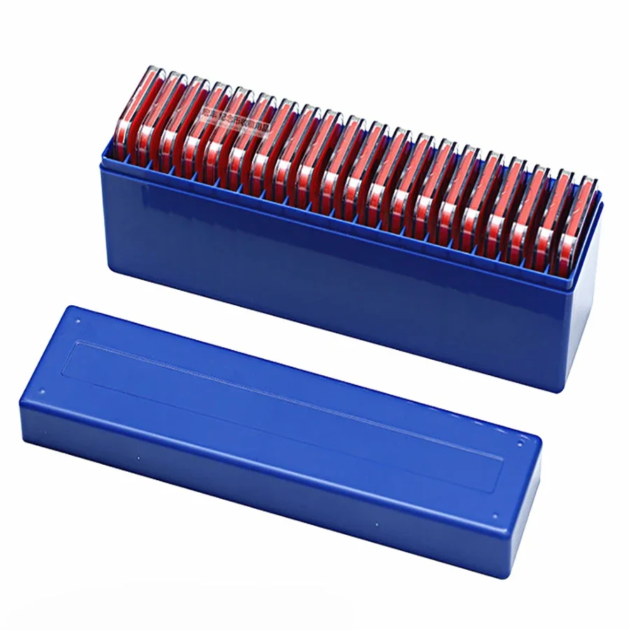 20 Coin Slab Capacity Storage Box Red Case Holder Slabs Commemorative coin box Compatible For PMG TACC PCGS PCCB Holders