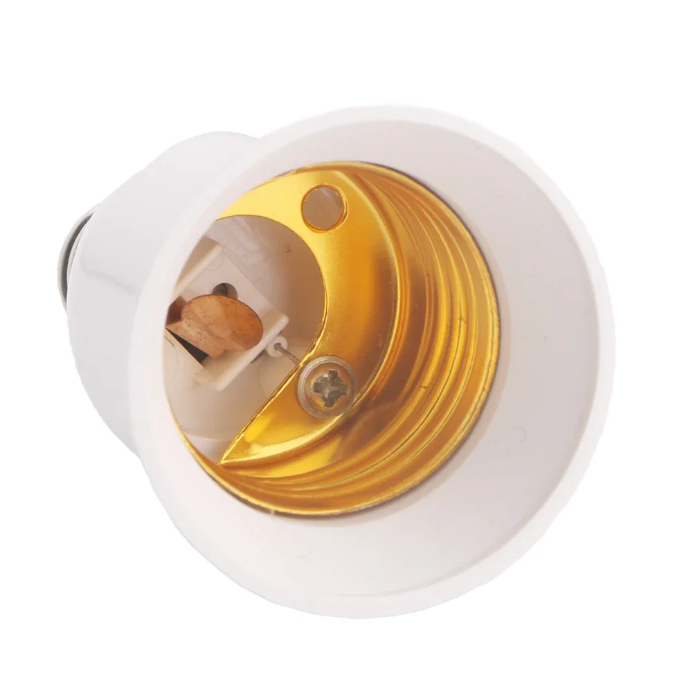 E14 to E27 Lamp Holder Converter Plug Durable Lamp Socket Adapter LED Light Bulb Holder Base Converter