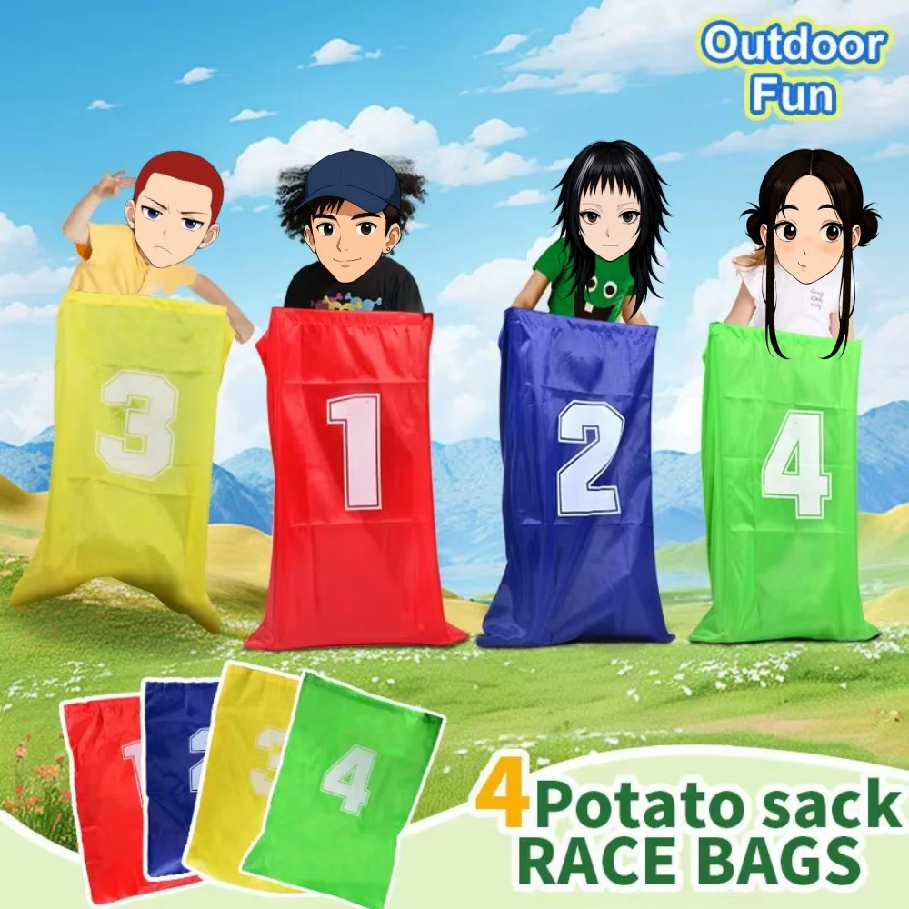 

Набор из 4-х мешков для игры в кенгуру-прыгун, для веселых спортивных игр на открытом воздухе, интерактивных занятий для родителей и детей, сенсорной тренировки, развивающие игрушки для дошкольников