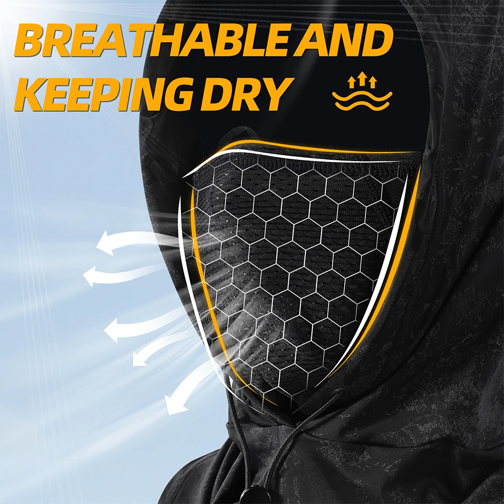 Sun Protection Cycling Balaclava Face Mask Breathable Hoodie Cap Sports Outdoor Hiking Camping Running Hunting Fishing Equipment