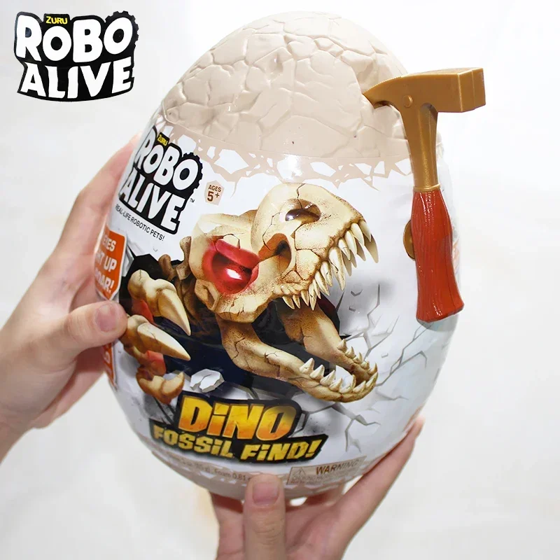 Robo Alive Dino Fossil Find Stegosaurus By Zuru Surprise Egg Excavate Dinosaur Fossils Digging Kit Collectible Toy Holiday Gift