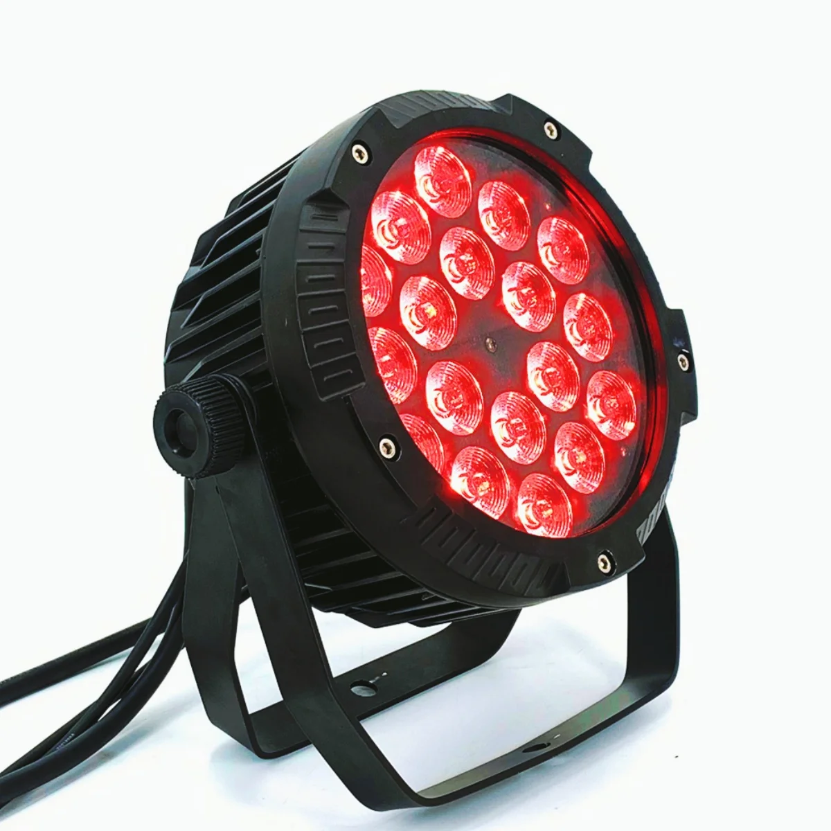 IP65 led impermeable Par luz 18x12w/18x18w RGBW/RGBWA UV 4 en 1 6 en 1 luz de escenario a todo color LED impermeable al aire libre