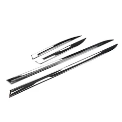 For Jeep Grand Cherokee 2014-2018  ABS Chromed Side Door Body Molding Cover Trim 4PCS Accessories Exterior Trims