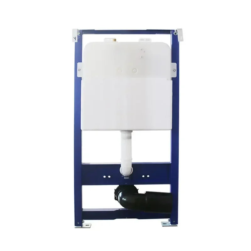 European standard wc dual concealed cistern tank wall hung toilet frame Quiet energy saving hidden water tank