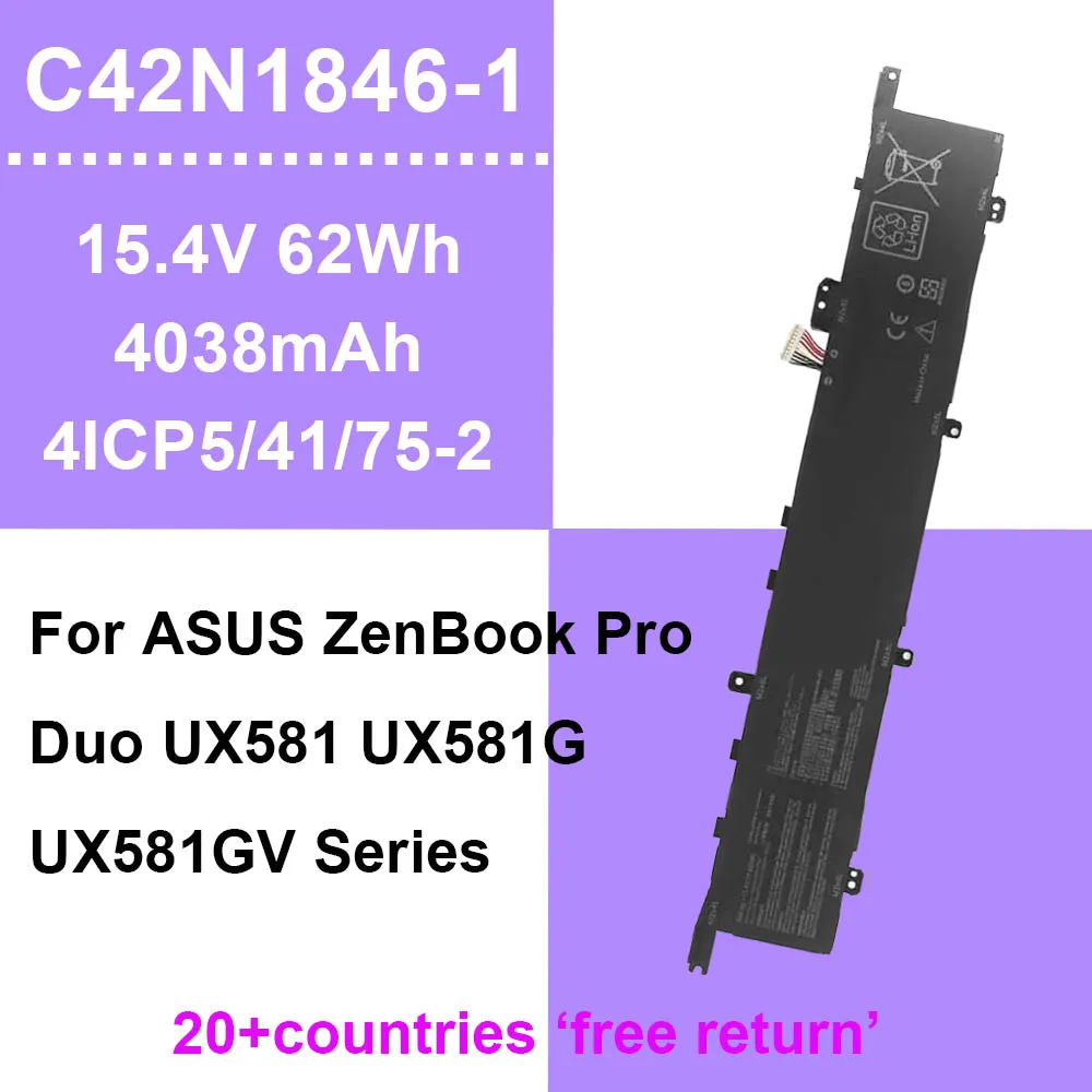 Laptop Battery C42N…