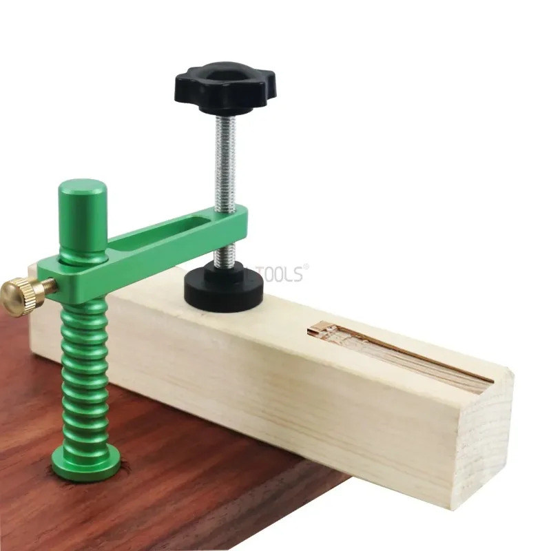 

Woodworking Desktop Spiral Clamp Adjustable Fast Fixed Clip MFT Benches 19mm/20mm Dog Hole Clamp Quick Acting Hold Down Jig Tool