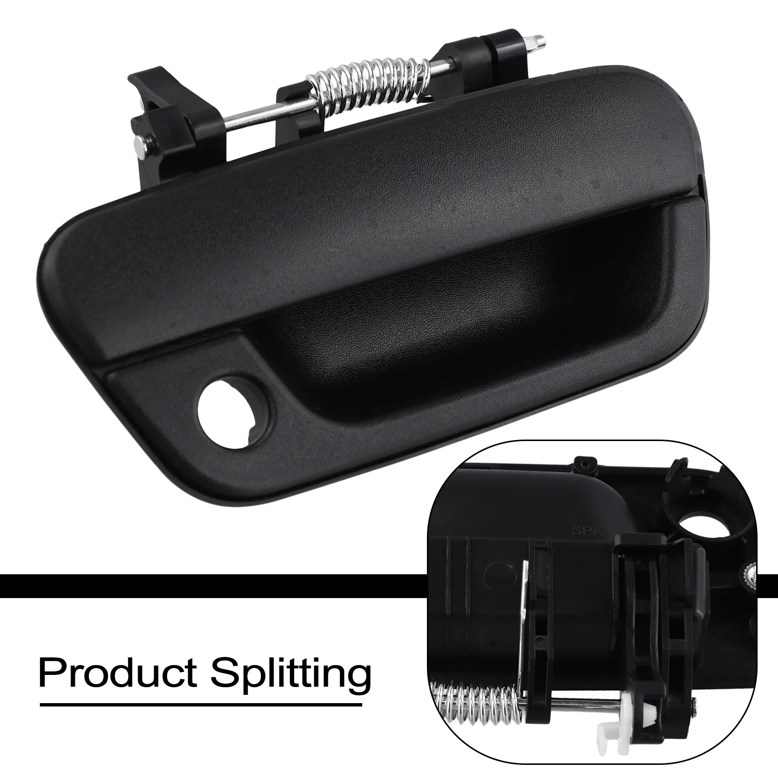 Replacement Door Handle for Chevrolet Spark 2011 2015 Front Left OEM 95964943 Crafted from Robust ABS Material