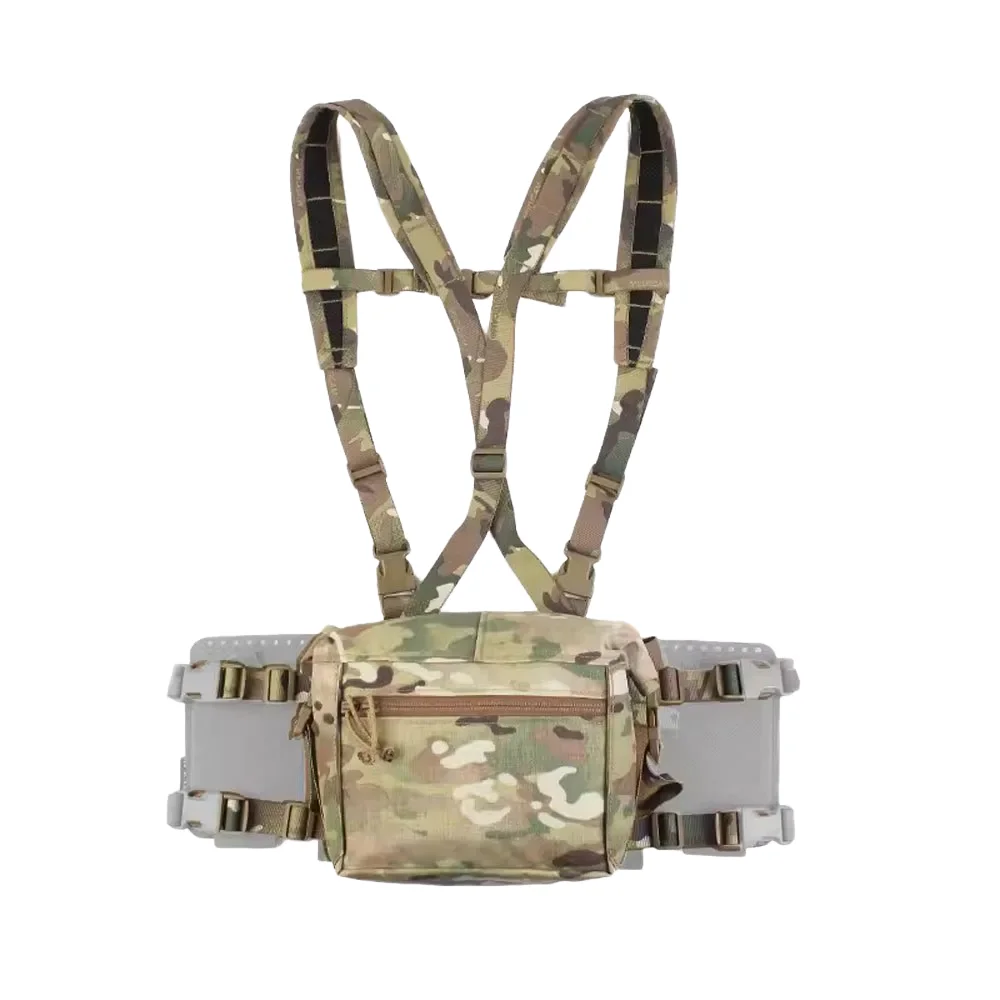 Tactical SS Style LBV Chest Rig Expansion Bag Kit for 34A Tactical Chest Hanger Magazine Pouch Outdoor Hunting Waist bag